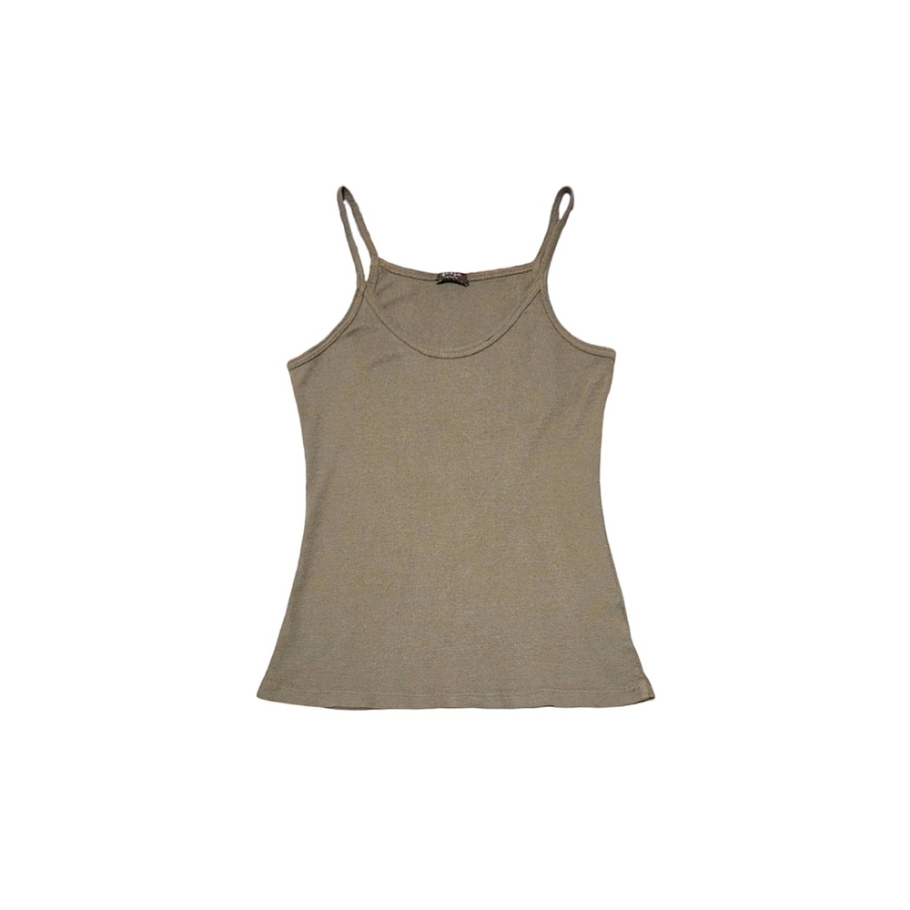 John Galt Olive Green Spaghetti Strap Tank Top Size OS (S)